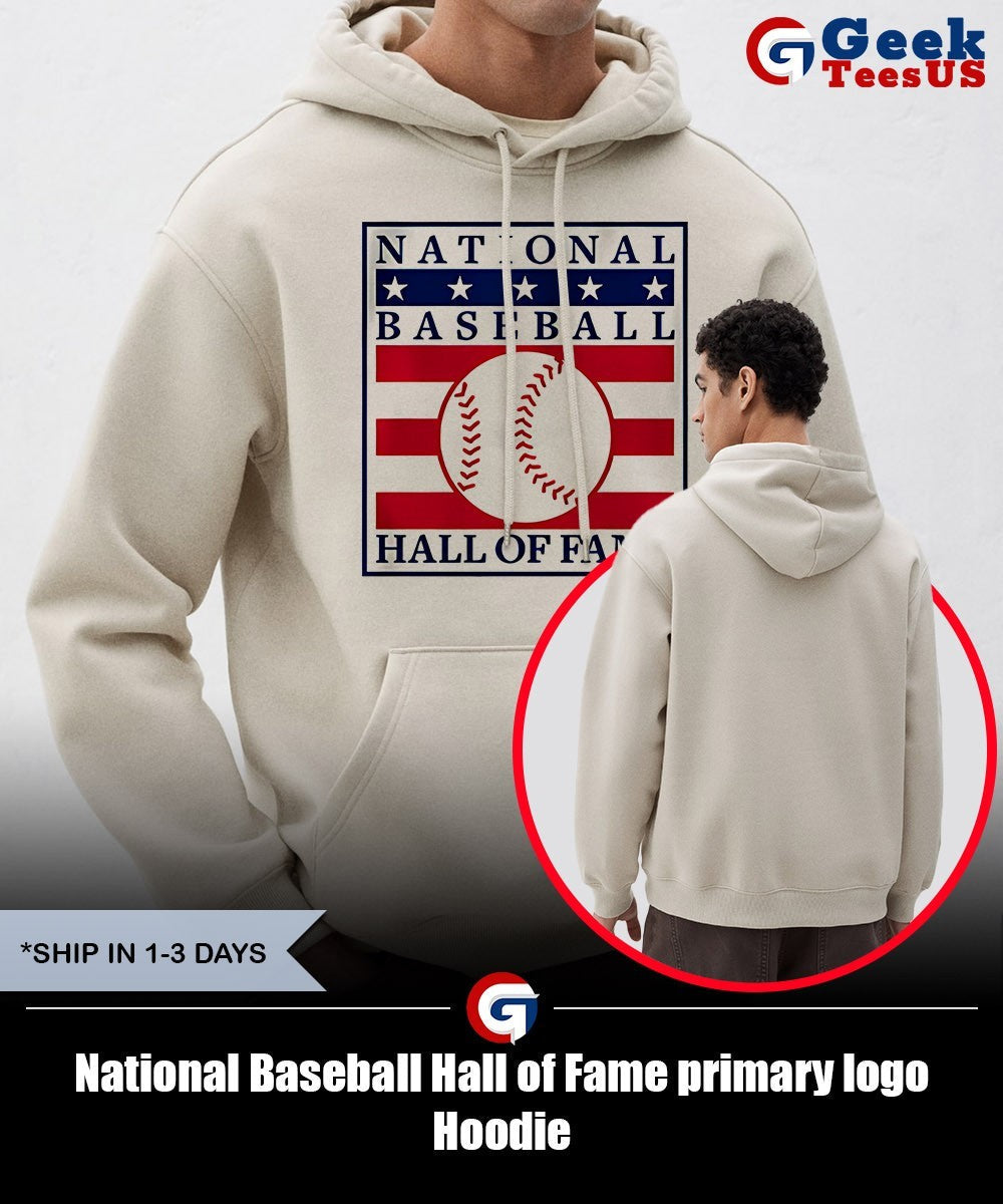 National Baseball Hall of Fame primary logo shirt