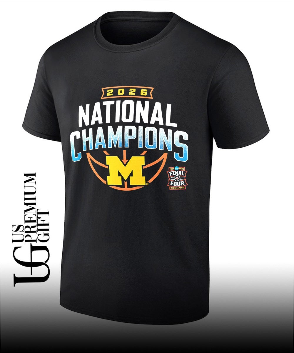 National Champions 2026 Michigan Wolverines NCAA Men’s Basketball shirt