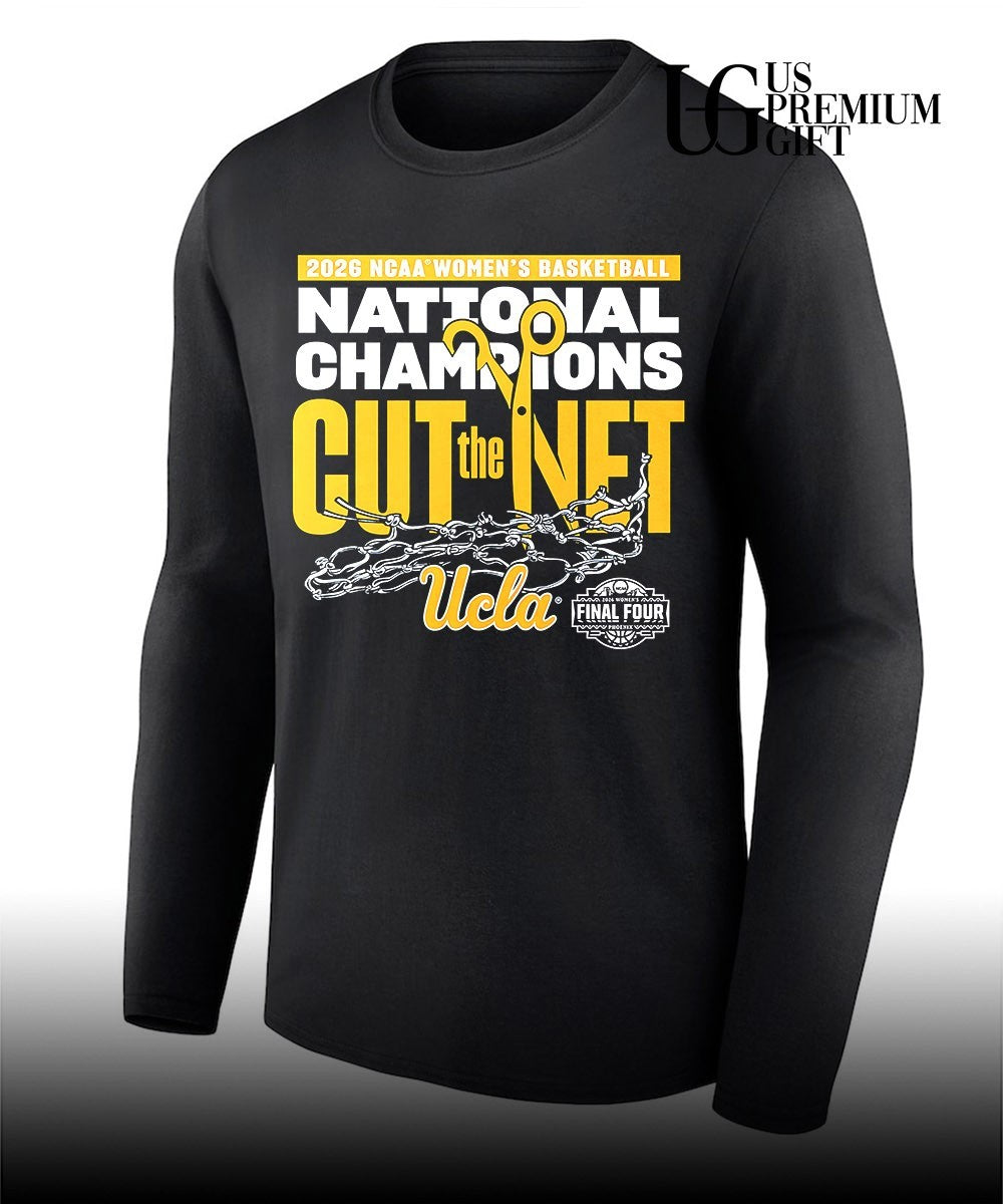 National Champions Cut the Net UCLA Bruins 2026 NCAA Women’s Basketball Classic shirt