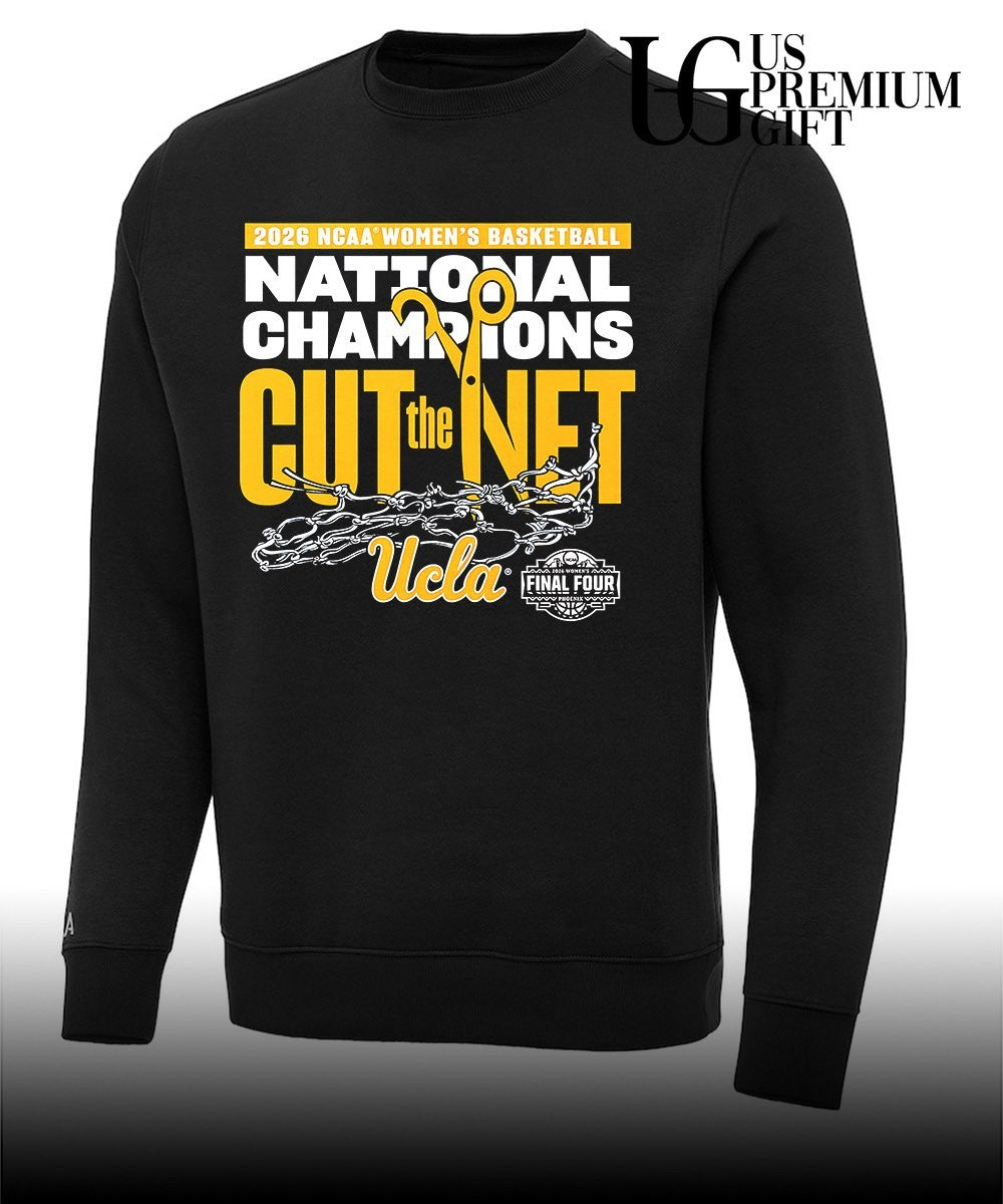 National Champions Cut the Net UCLA Bruins 2026 NCAA Women’s Basketball Classic shirt