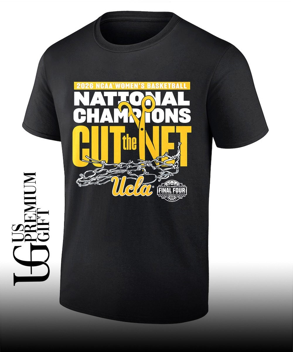 National Champions Cut the Net UCLA Bruins 2026 NCAA Women’s Basketball Classic shirt