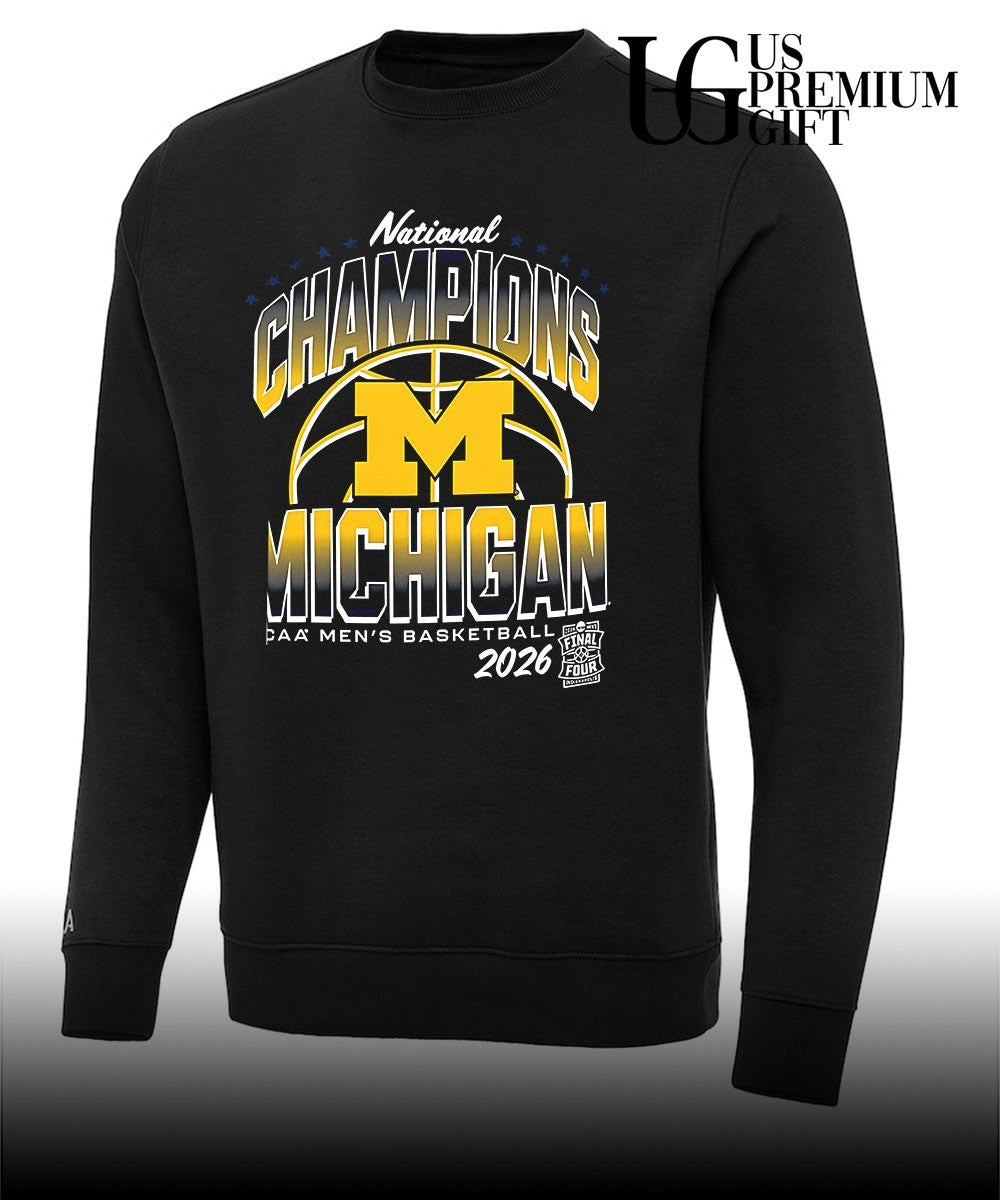 National Champions Michigan Wolverines 2026 Men’s Basketball Final Four shirt