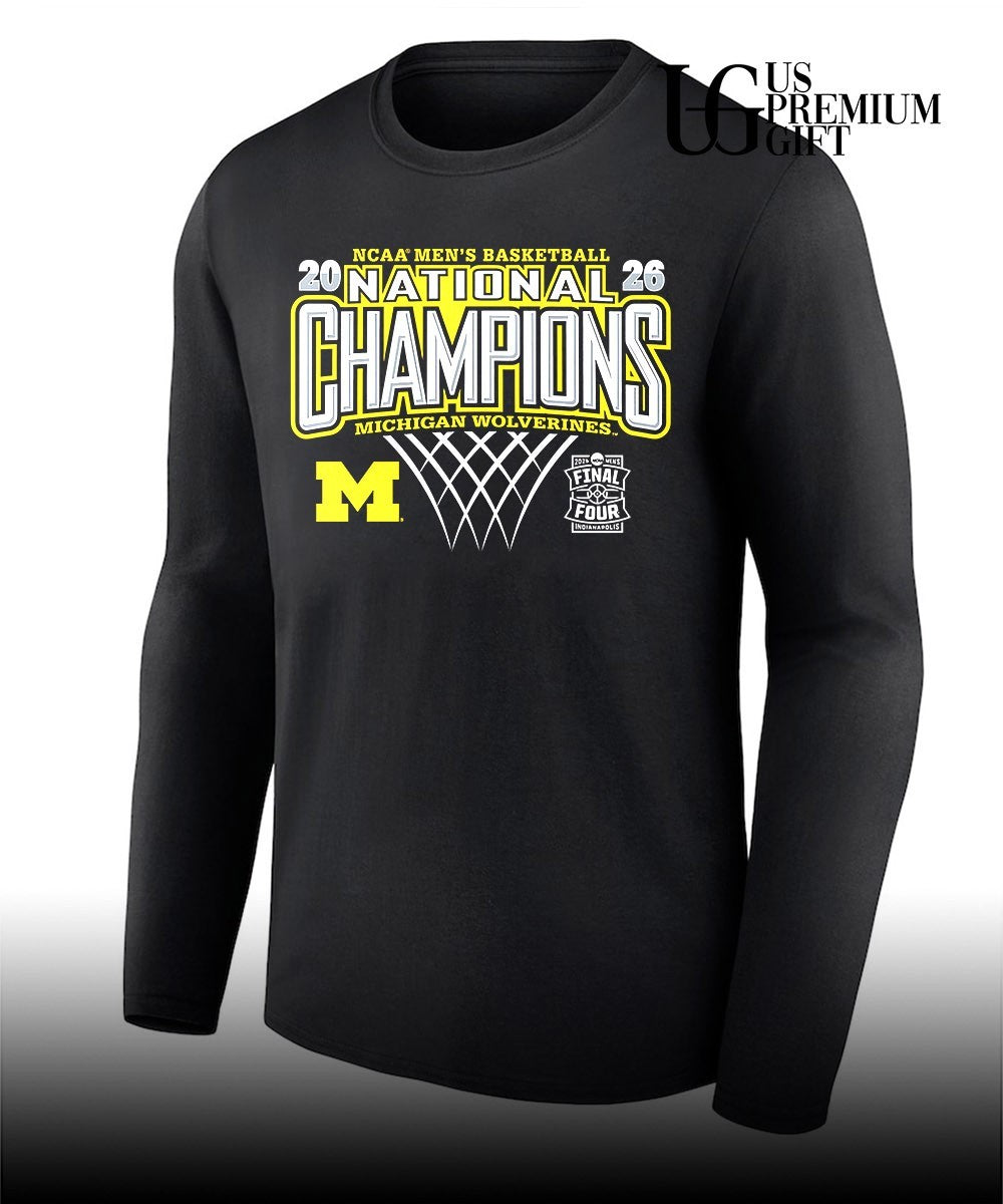 National Champions Michigan Wolverines 2026 NCAA Men’s Basketball bracket shirt