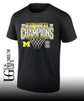 National Champions Michigan Wolverines 2026 NCAA Men’s Basketball bracket shirt