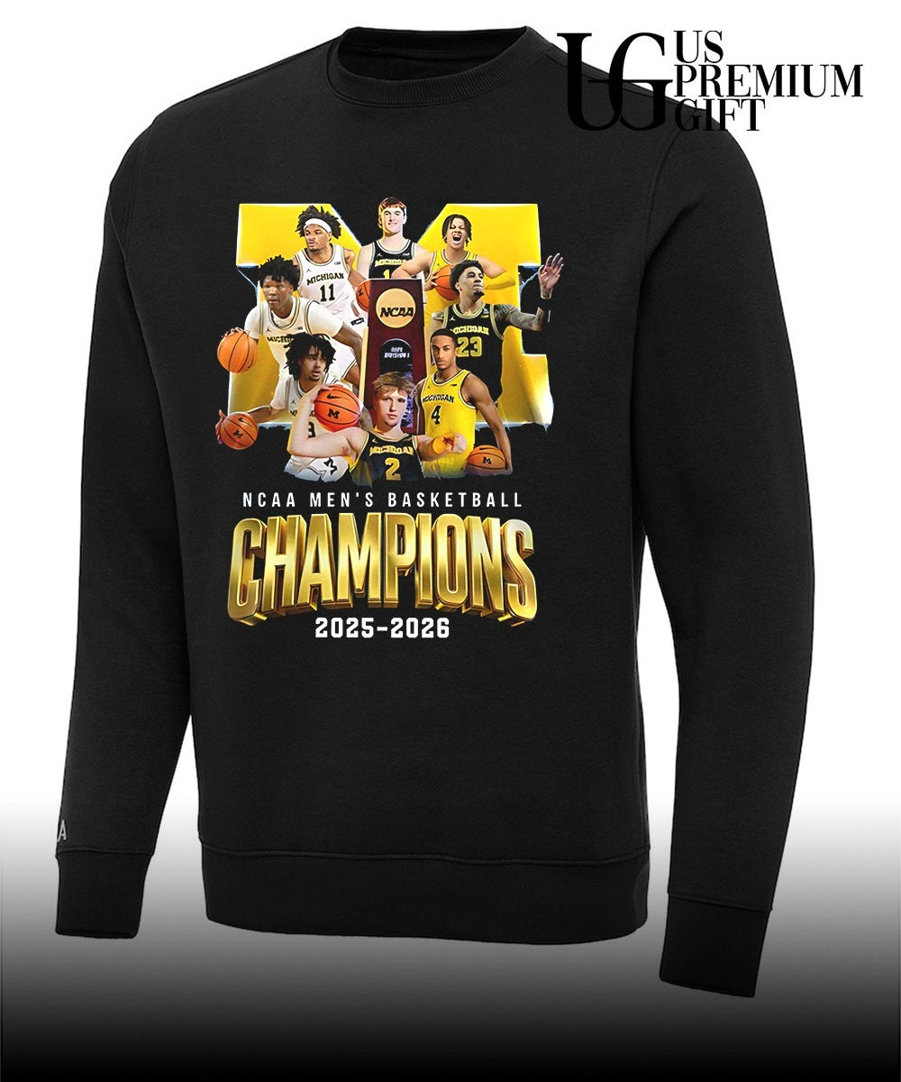 National Champions Michigan Wolverines Basketball 2026 shirt