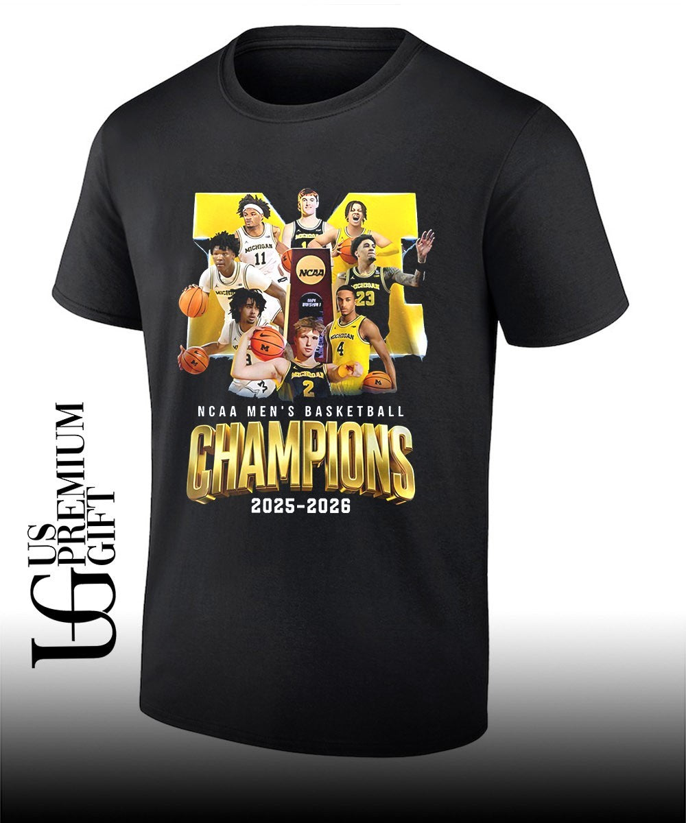 National Champions Michigan Wolverines Basketball 2026 shirt
