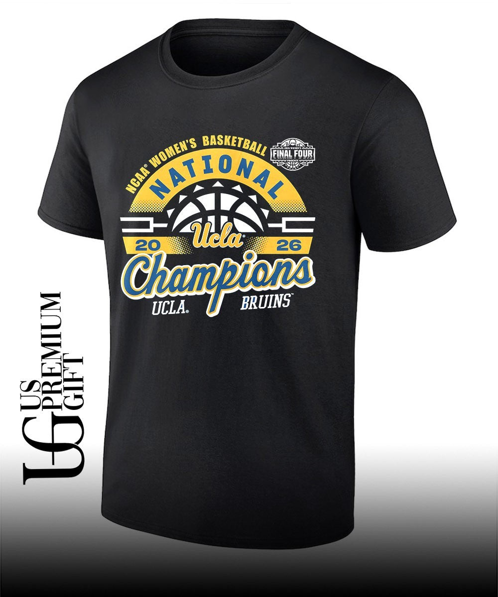 National Champions UCLA Bruins 2026 NCAA Women’s Basketball Sun shirt