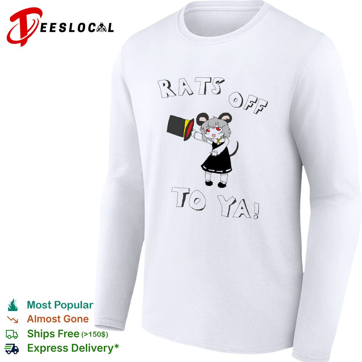 Nazrin Rats off to Ya Touhou Project Anime shirt