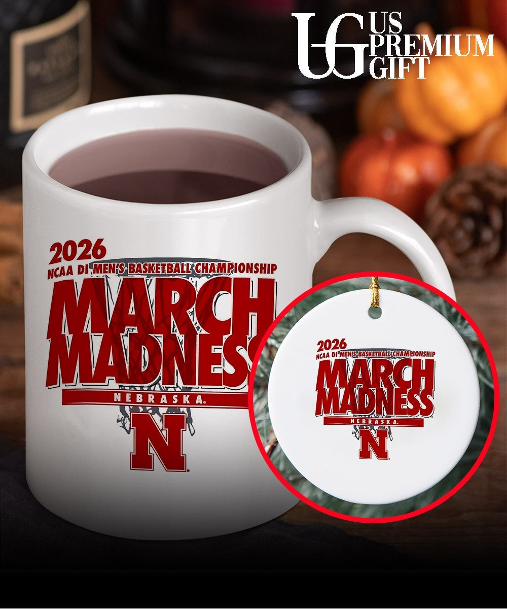 Nebraska Cornhuskers March Madness NCAA D1 Men’s basketball Championship 2026 shirt