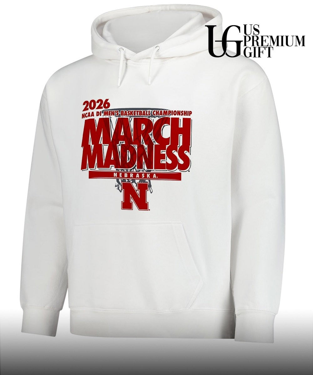 Nebraska Cornhuskers March Madness NCAA D1 Men’s basketball Championship 2026 shirt