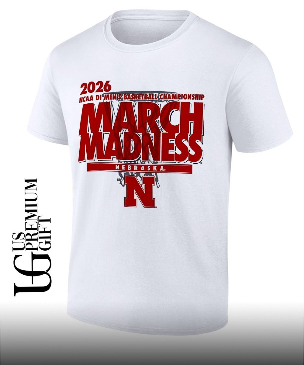 Nebraska Cornhuskers March Madness NCAA D1 Men’s basketball Championship 2026 shirt