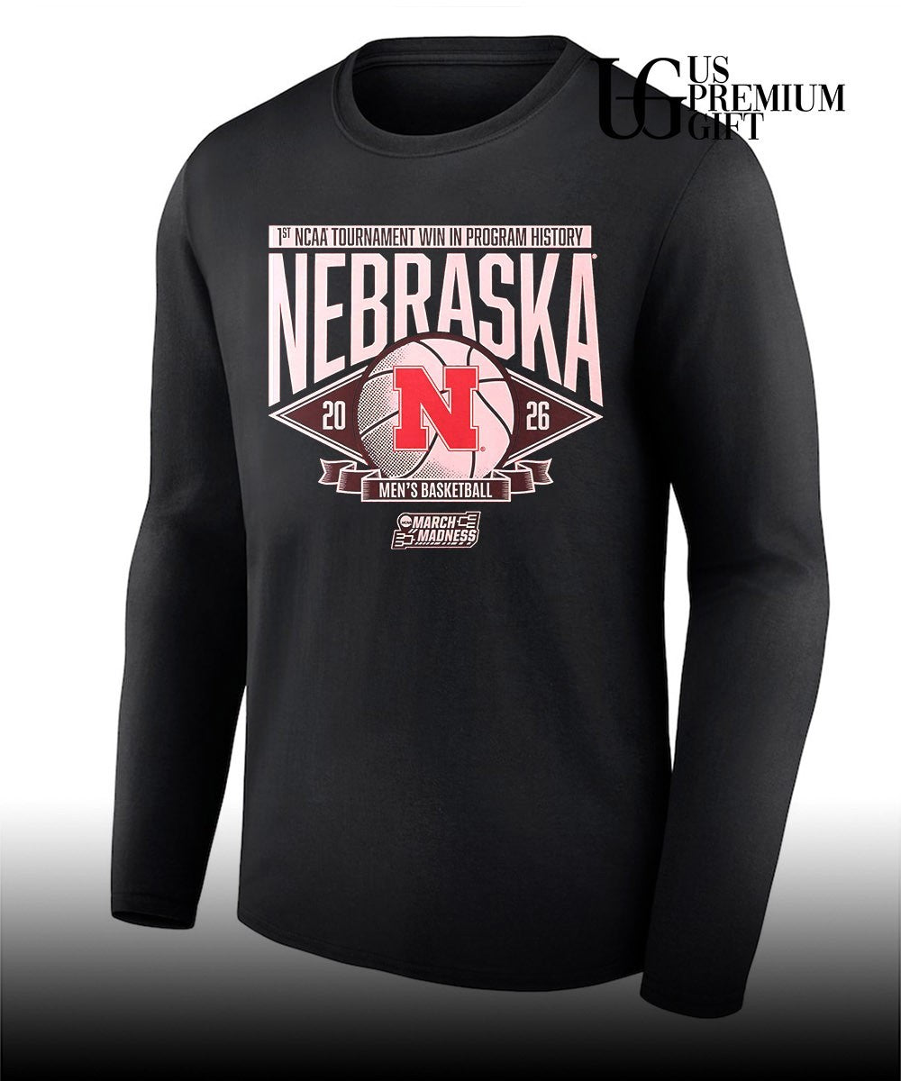 Nebraska Cornhuskers Men’s Basketball 1st NCAA Tournament Win In Program History shirt