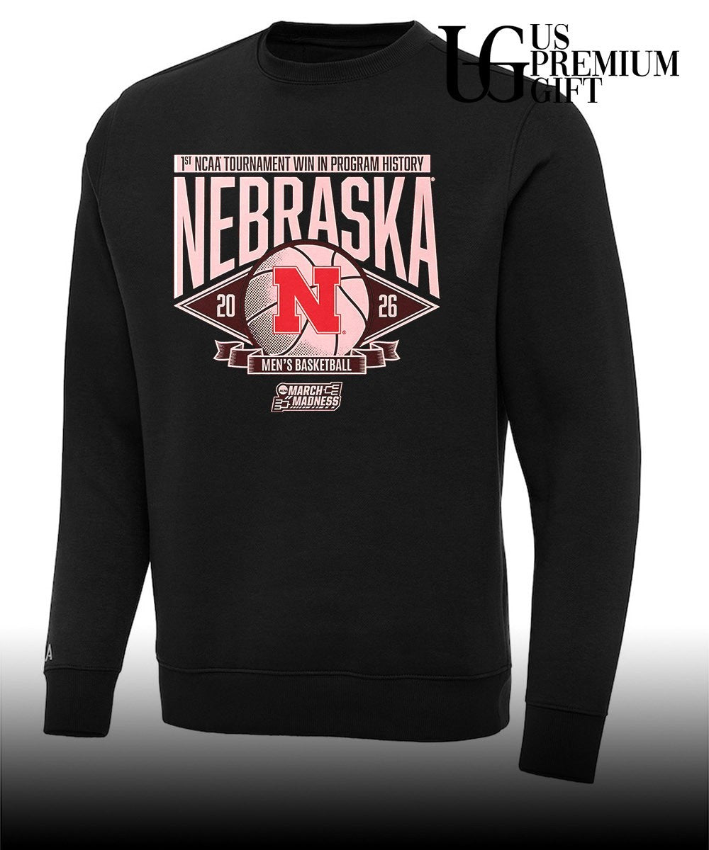 Nebraska Cornhuskers Men’s Basketball 1st NCAA Tournament Win In Program History shirt