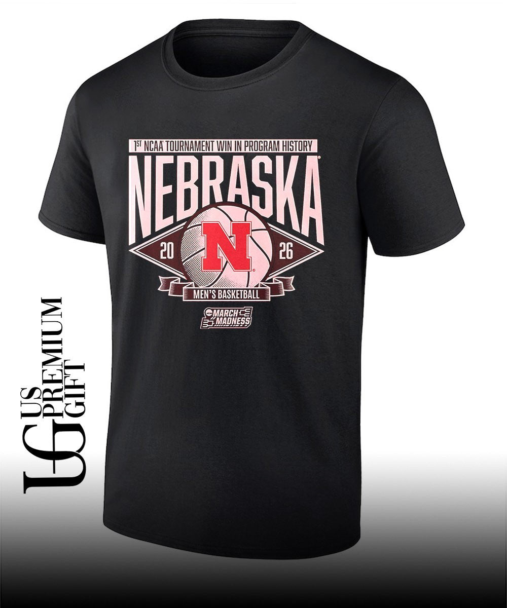 Nebraska Cornhuskers Men’s Basketball 1st NCAA Tournament Win In Program History shirt