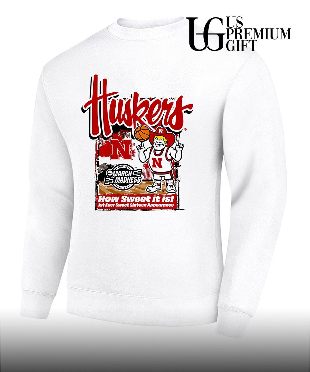 Nebraska Huskers 2026 NCAA March Madness First Ever Sweet 16 How Sweet It Is shirt