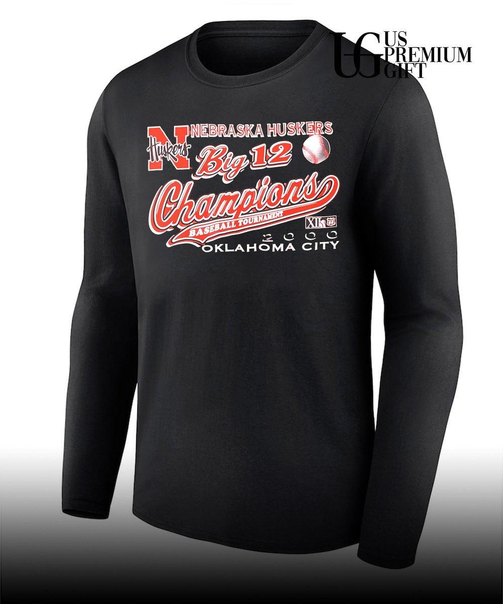 Nebraska Huskers Baseball Tournament Big 12 Champions shirt