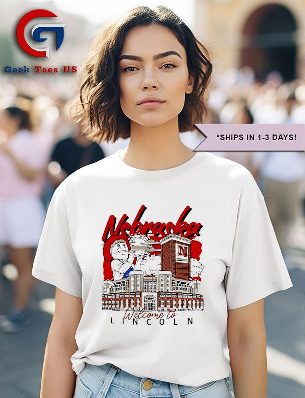 Nebraska Huskers welcome to Lincoln shirt