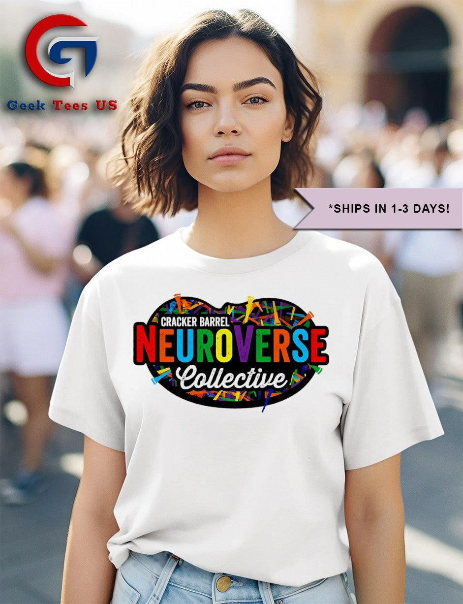 Neuroverse Collective Cracker Barrel logo shirt