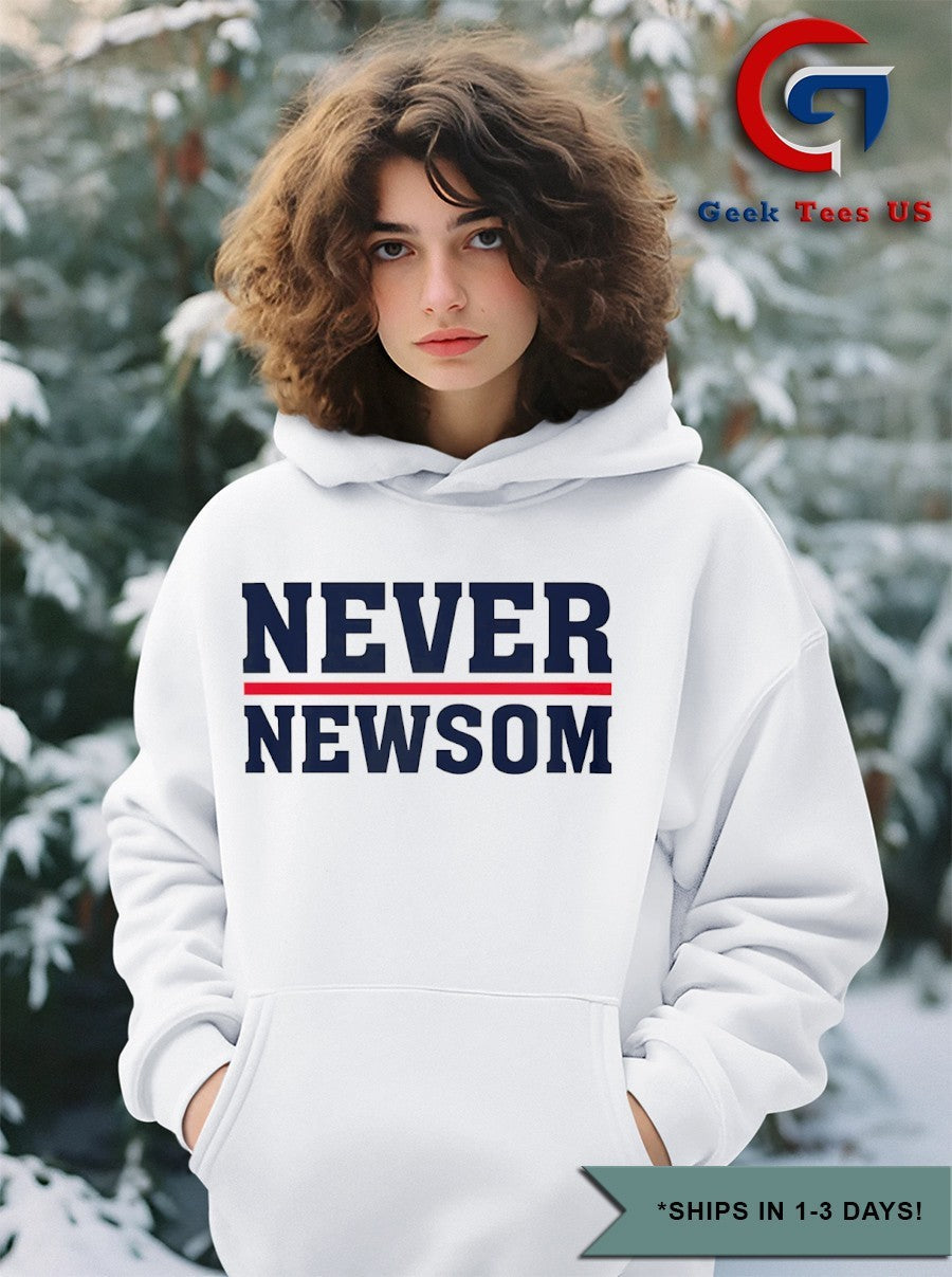 Never Newsom shirt