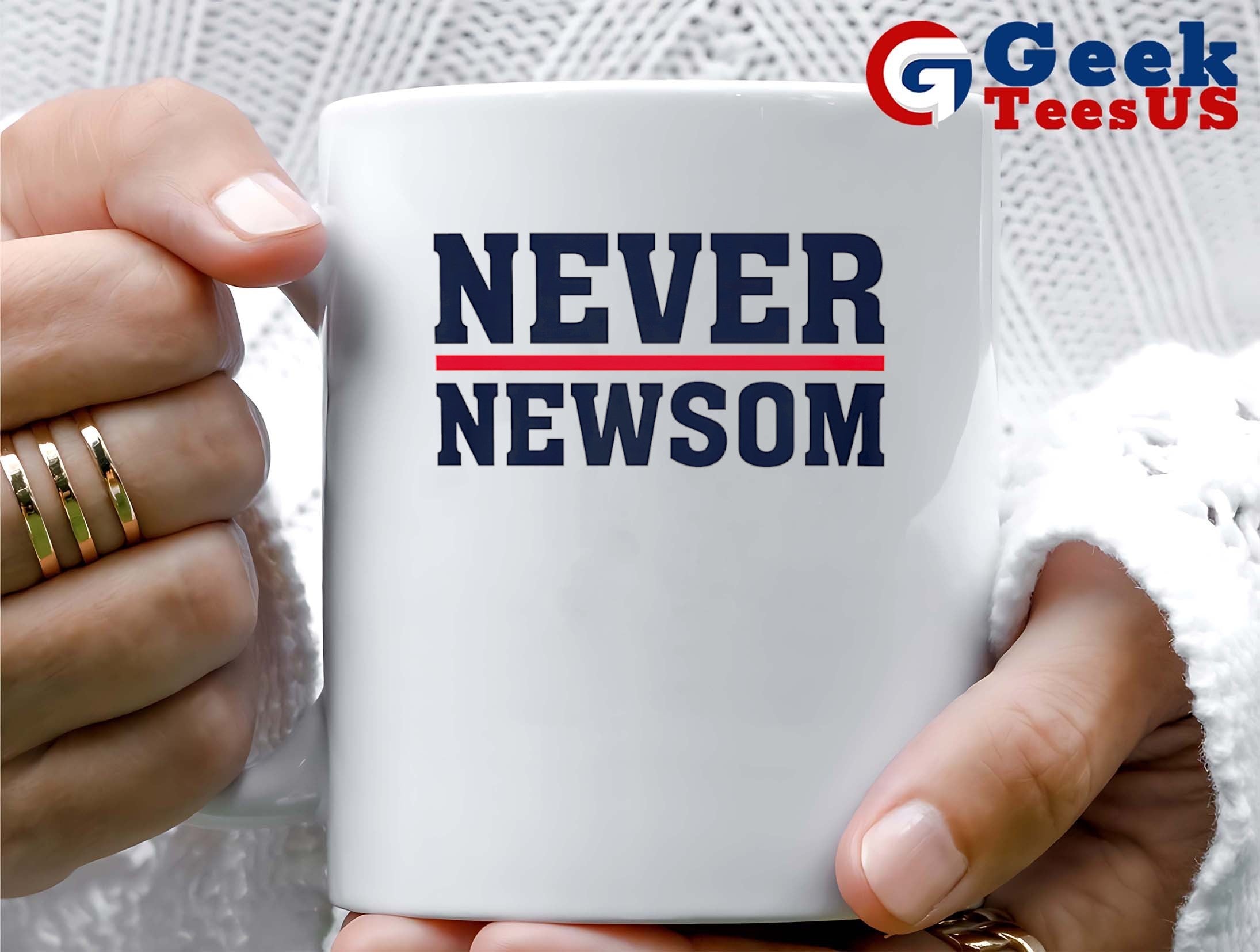 Never Newsom shirt