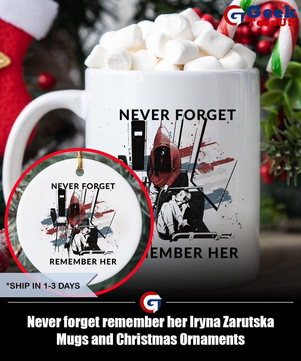 Never forget remember her Iryna Zarutska shirt