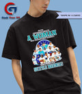 Never underestimate a woman who understands baseball and loves Seattle Mariners baseball 2025 shirt