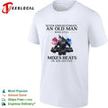 Never underestimate an old man who still mixes beats DJ shirt