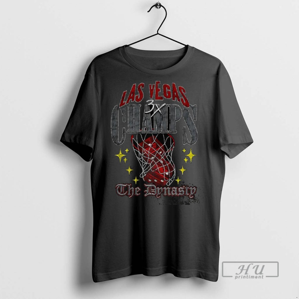 New Las Vegas Aces Wnba 3x Champions 2025 The Dynasty Graphic Tee Shirt Sweatshirt Hoodies