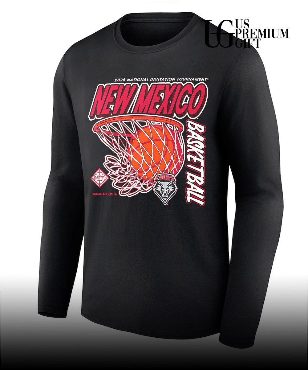 New Mexico Lobos DI Men’s Basketball Postseason NIT National Invitation Tournament 2026 shirt
