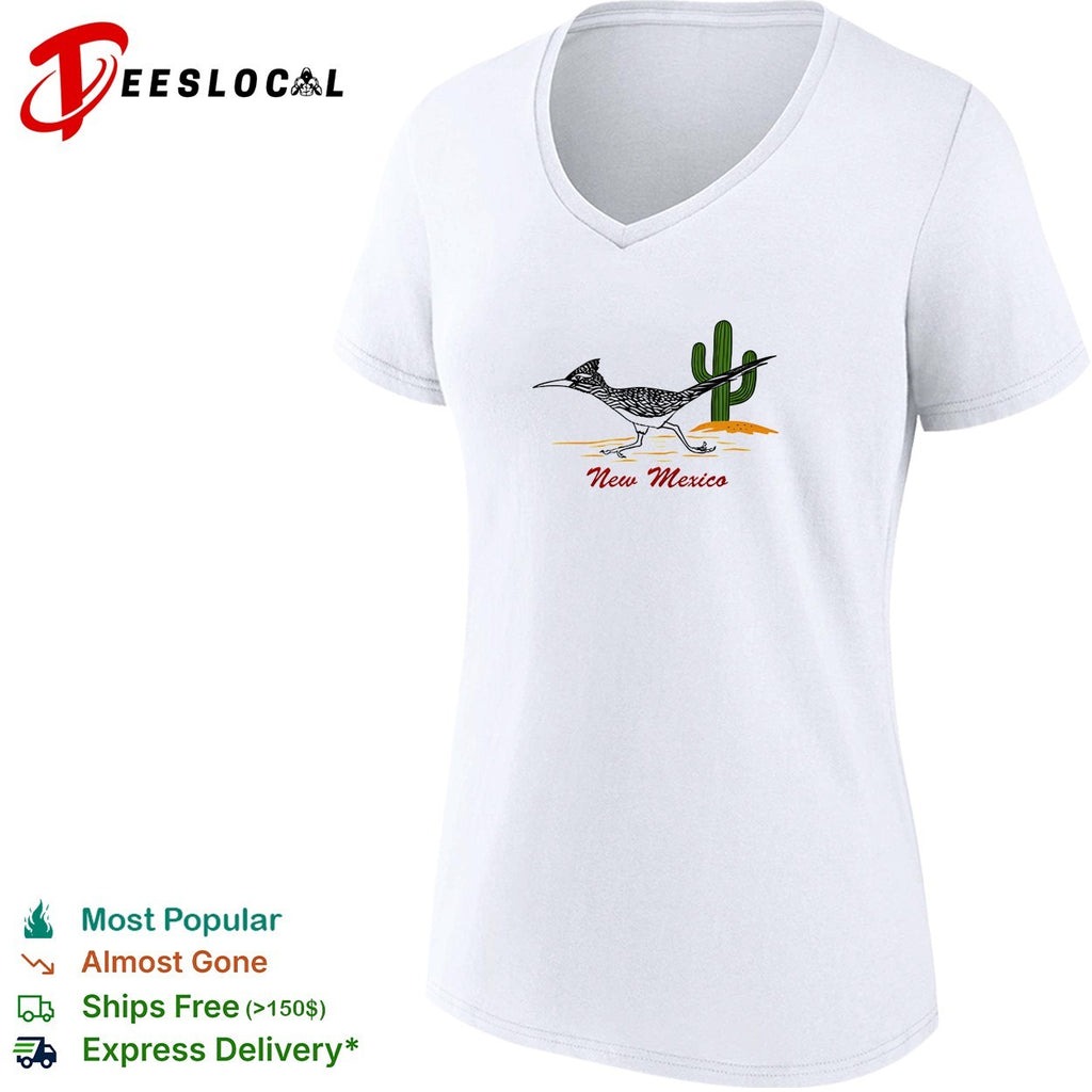 New Mexico roadrunner cactus shirt