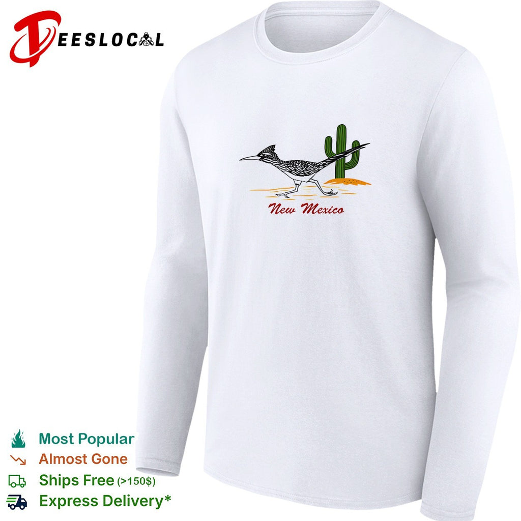 New Mexico roadrunner cactus shirt