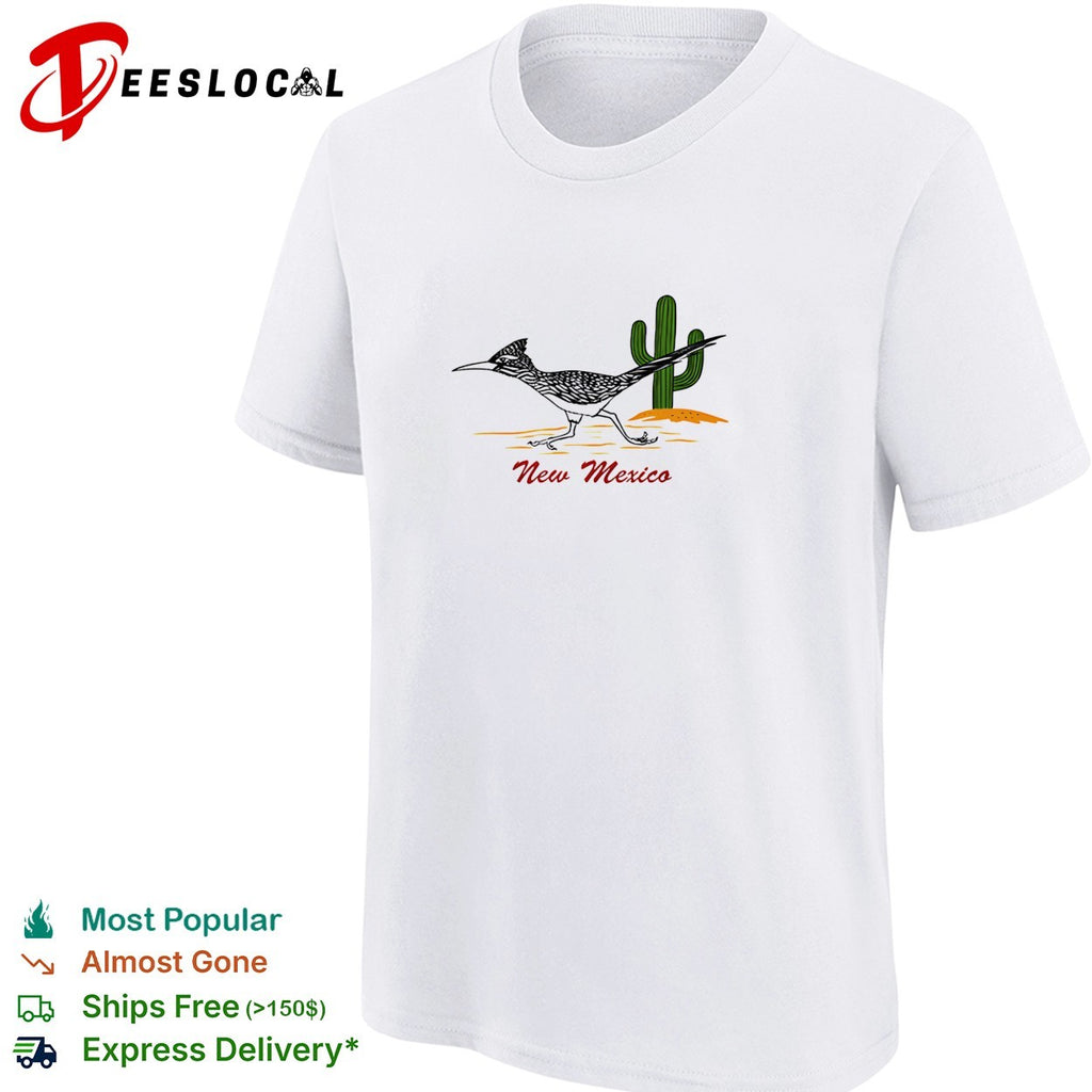 New Mexico roadrunner cactus shirt