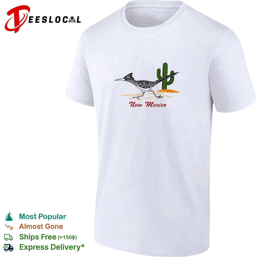 New Mexico roadrunner cactus shirt