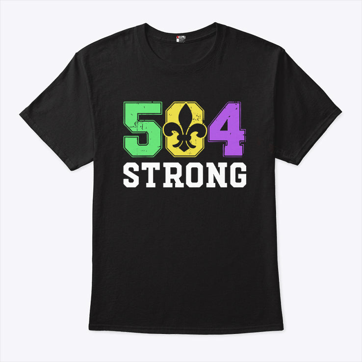New Orleans 504 Strong T Shirt