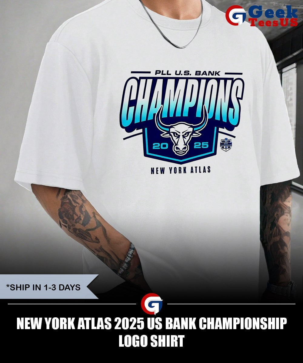 New York Atlas 2025 US Bank Championship logo shirt