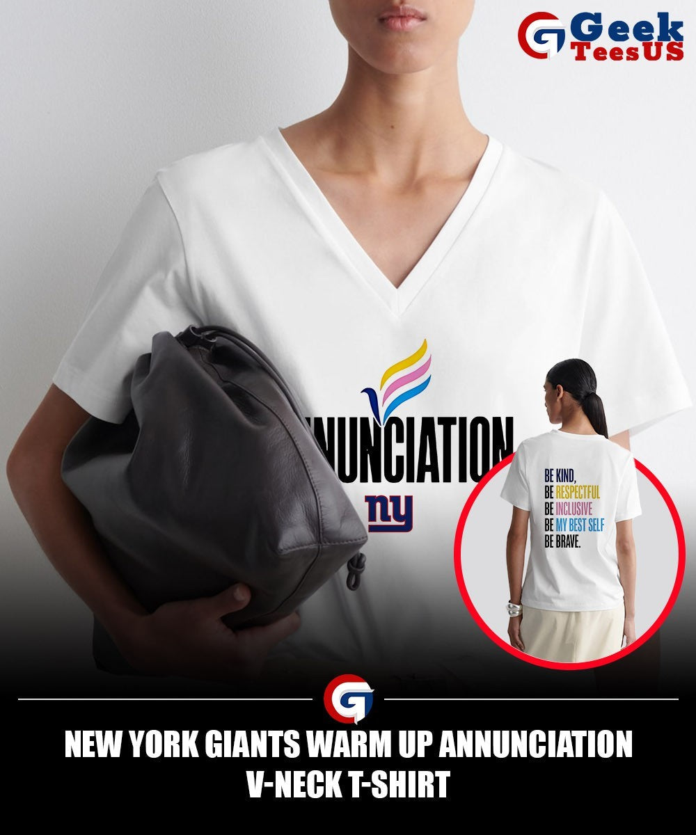 New York Giants Warm Up Annunciation shirt