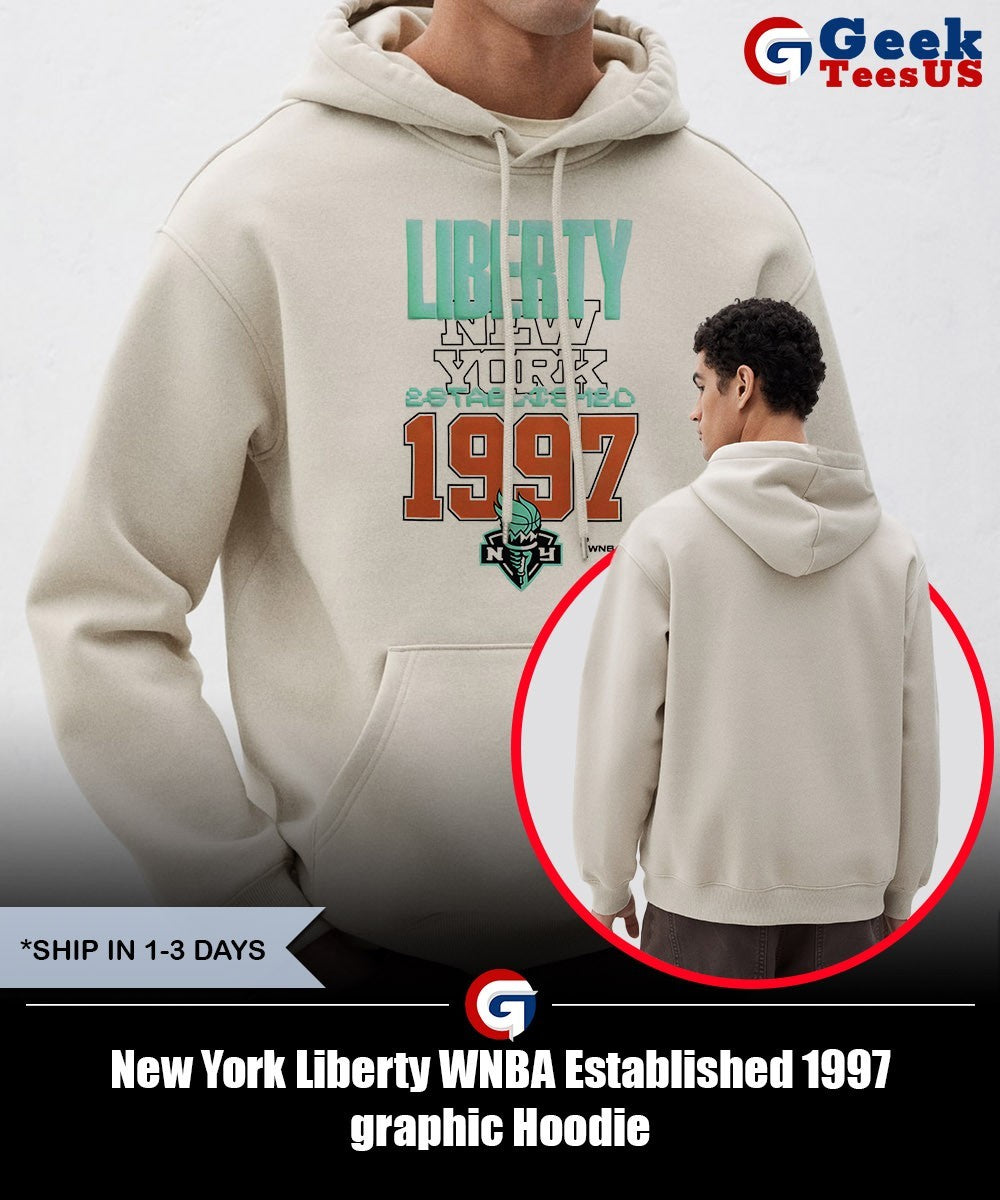 New York Liberty WNBA Established 1997 graphic shirt