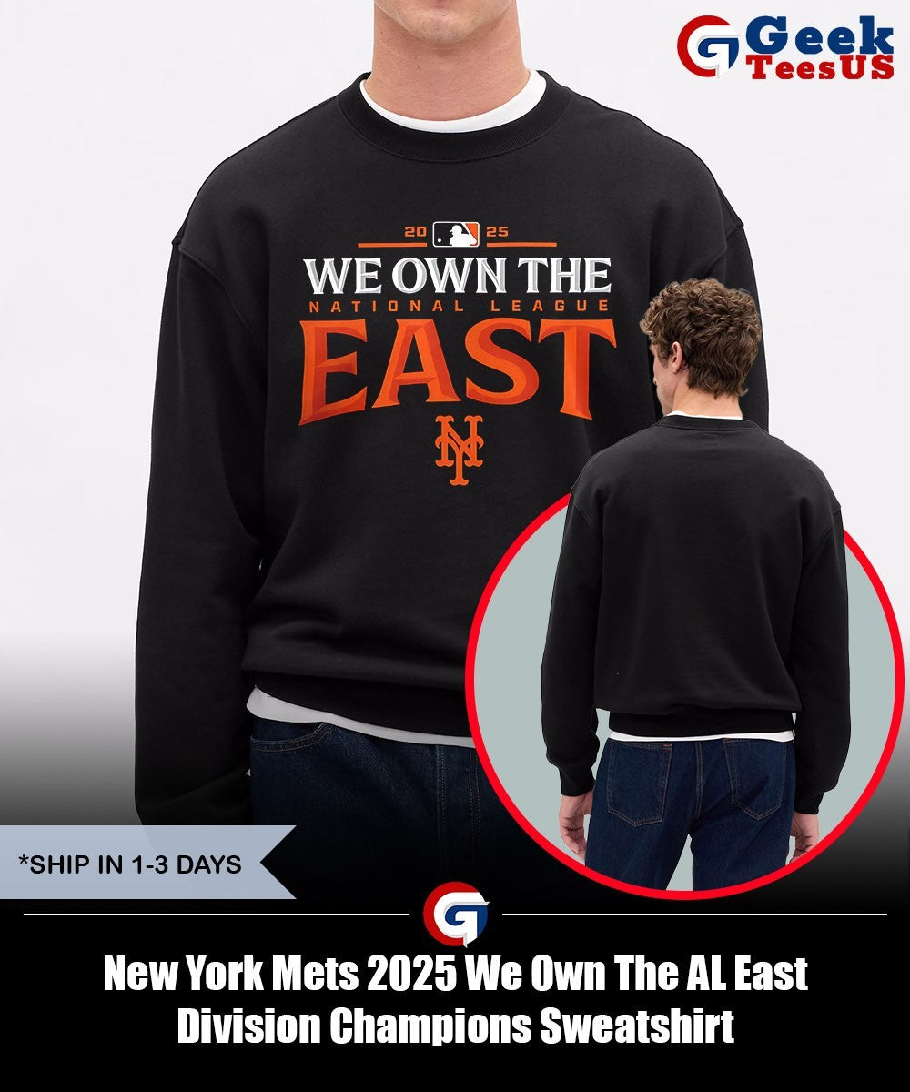 New York Mets 2025 We Own The AL East Division Champions shirt
