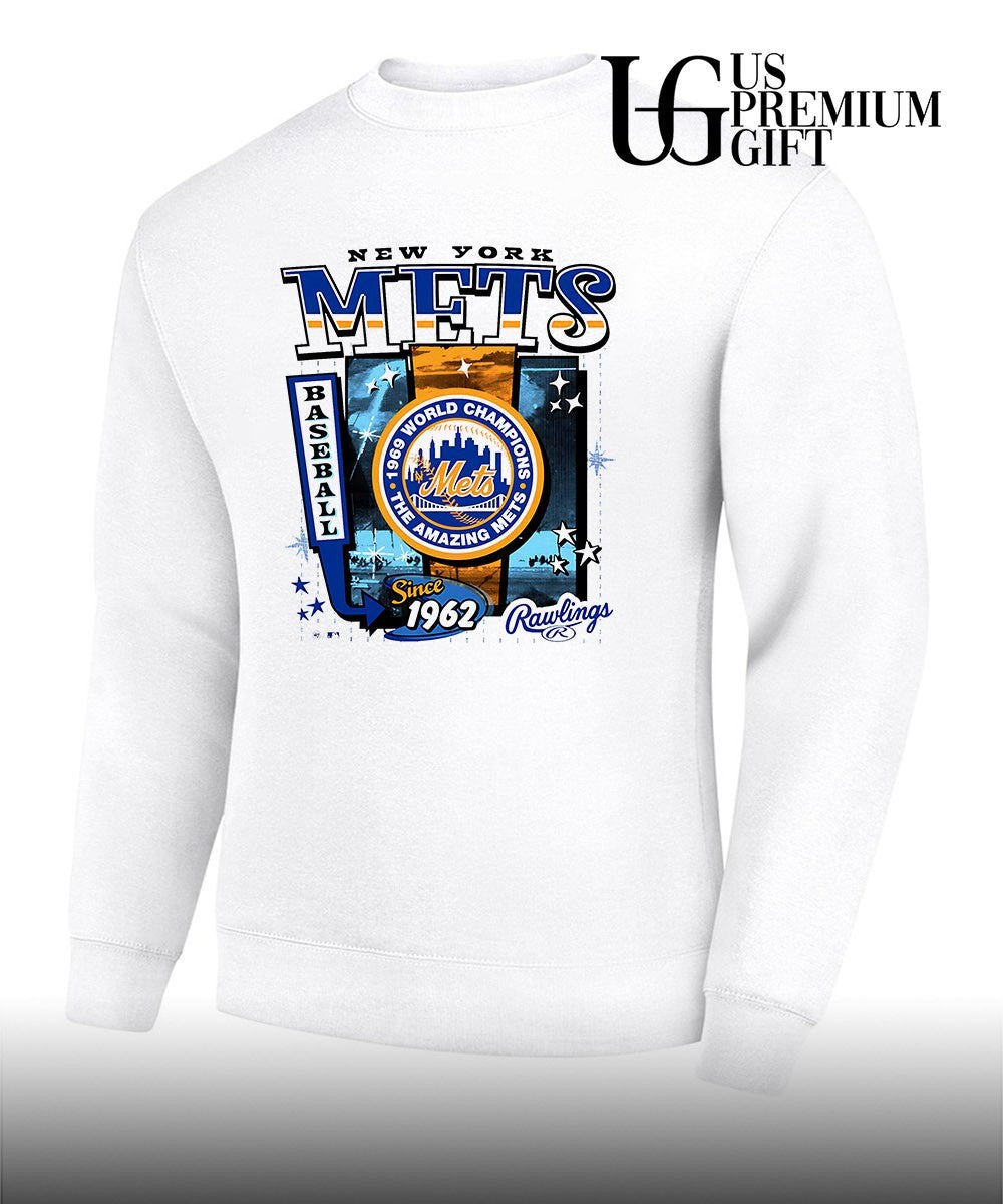 New York Mets Baseball 1969 World Champions Cooperstown poster shirt