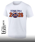 New York Mets Down since 2026 logo shirt