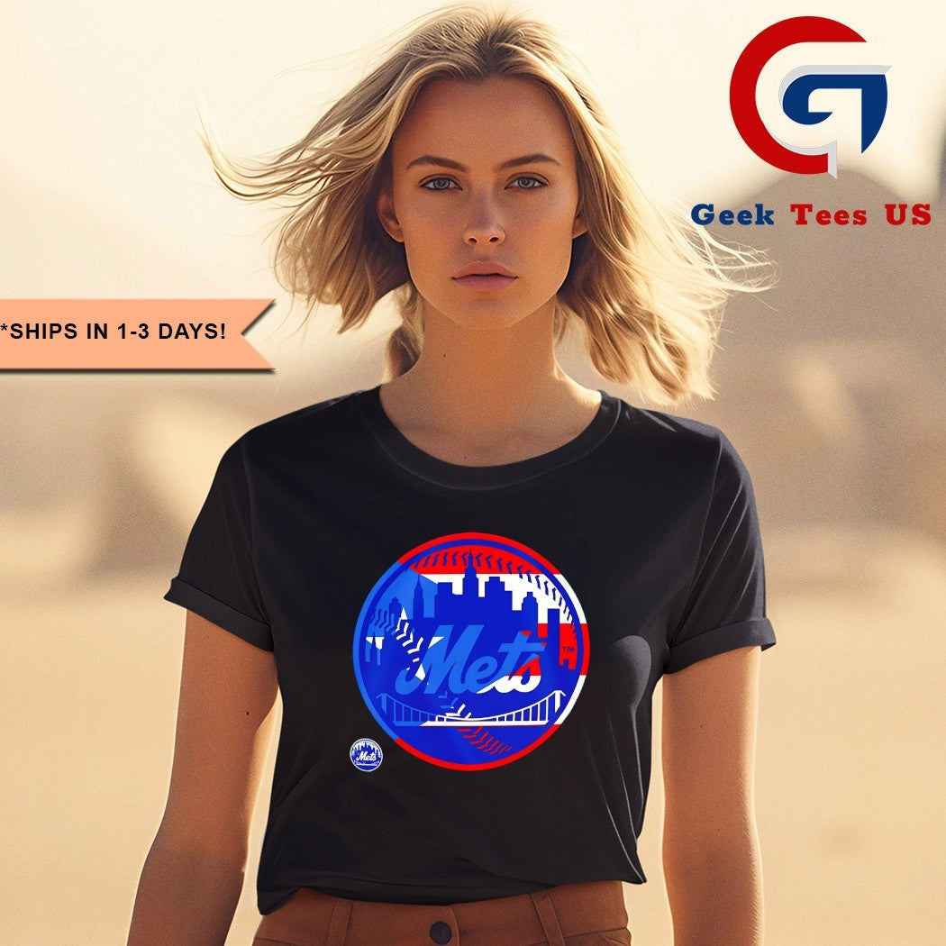 New York Mets Puerto Rican flag shirt