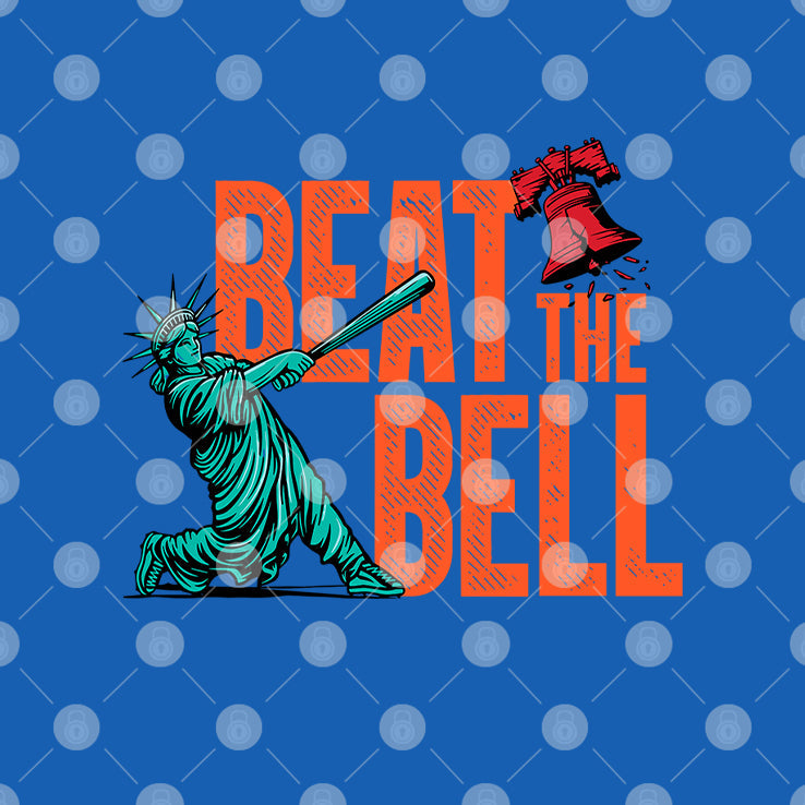 New York Mets Statue Of Liberty Beats The Bell Philadelphia Phillies Shirt