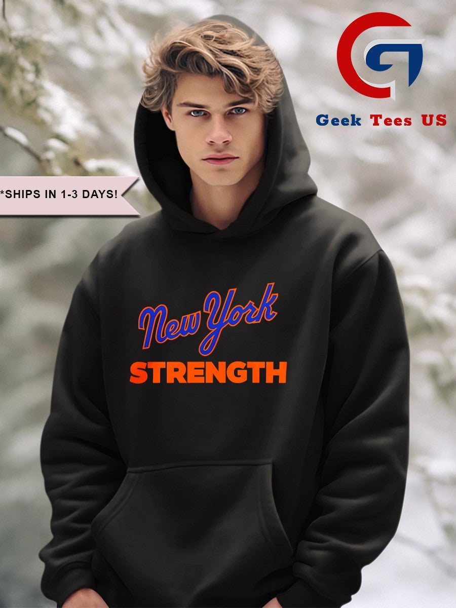 New York Mets Strength MLB logo shirt