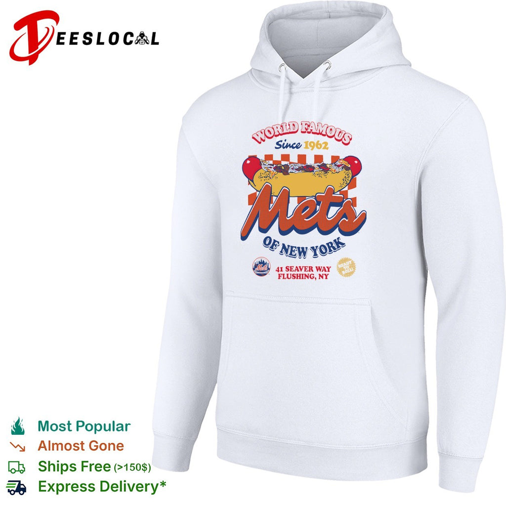 New York Mets World Famous Since 1962 Hot Dog shirt