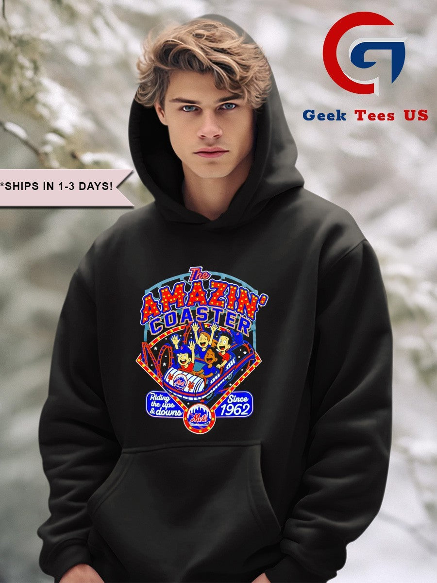 New York Mets the Amazin’ coaster retro shirt
