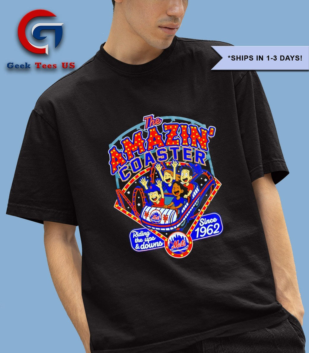 New York Mets the Amazin’ coaster retro shirt
