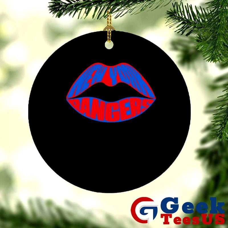New York Rangers hockey lips shirt
