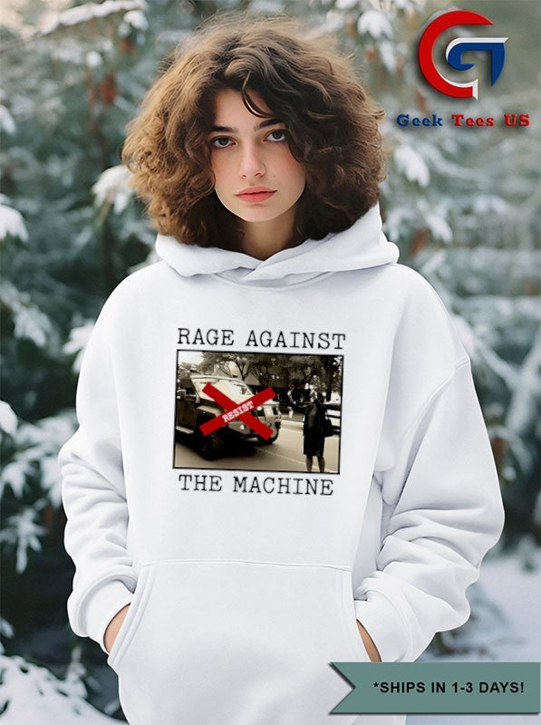 New York Woman Middle Finger Resist Rage Against The Machine shirt