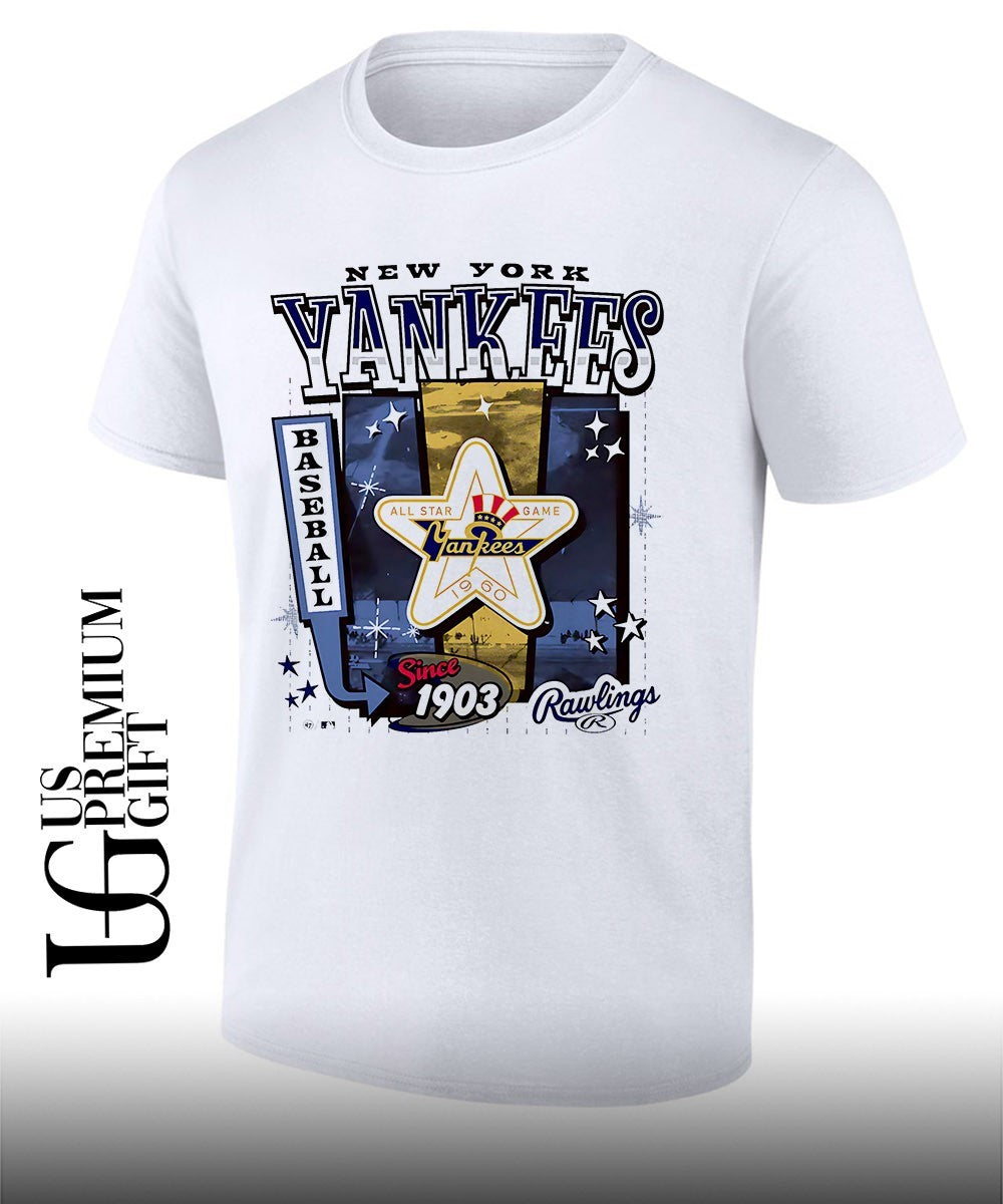 New York Yankees Baseball 1960 World Champions Cooperstown poster shirt