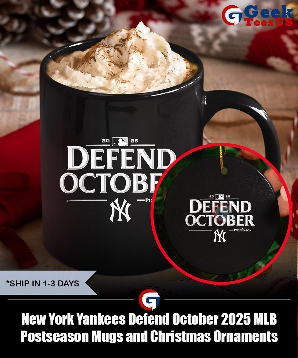 New York Yankees Defend October 2025 MLB Postseason shirt